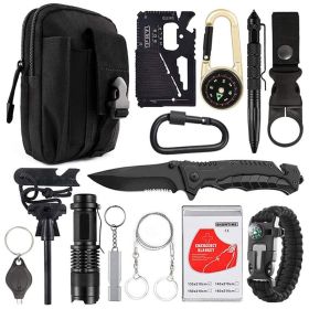 Outdoor SOS Multi-Function Survival Tool Kit