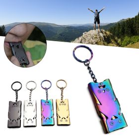 Stainless Steel Emergency Survival Whistle