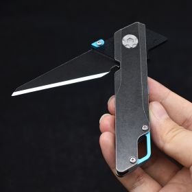 M390 Steel Bearing Art Knife Outdoor Survival And Self-Defense