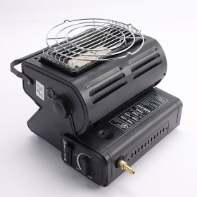 Portable Butane Gas Heater Camping Camp Tent Outdoor Hiking Camper Survival Black