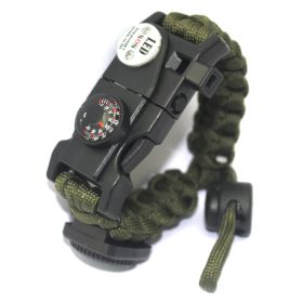 Survival safety umbrella rope braided bracelet