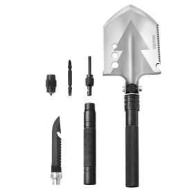 8-in-1 Folding Survival Shovel Multi-Tool