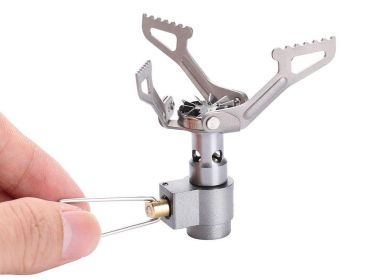 Portable Mini Titanium Camping Gas Stove Burner
