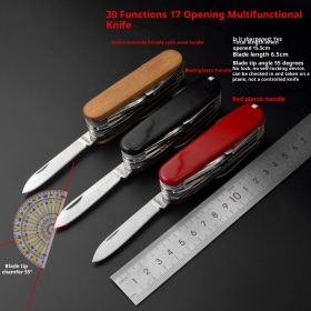 30-in-1 Stainless Steel Survival Multi-Tool Knife