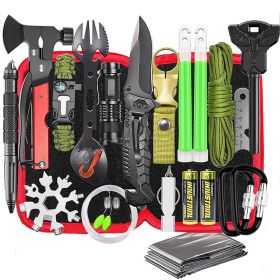 32 In 1 Emergency Survival Equipment Kit Camping SOS Tool Sports Tactical Hiking