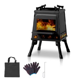 Portable Wood-Burning Camping Stove