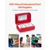 500-Piece Survival First Aid Kit