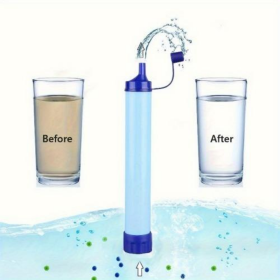 Essential Personal Water Filter For Hiking, Camping And RV Travel Emergency Preparedness