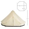 10-Person Waterproof Yurt Camping Tent